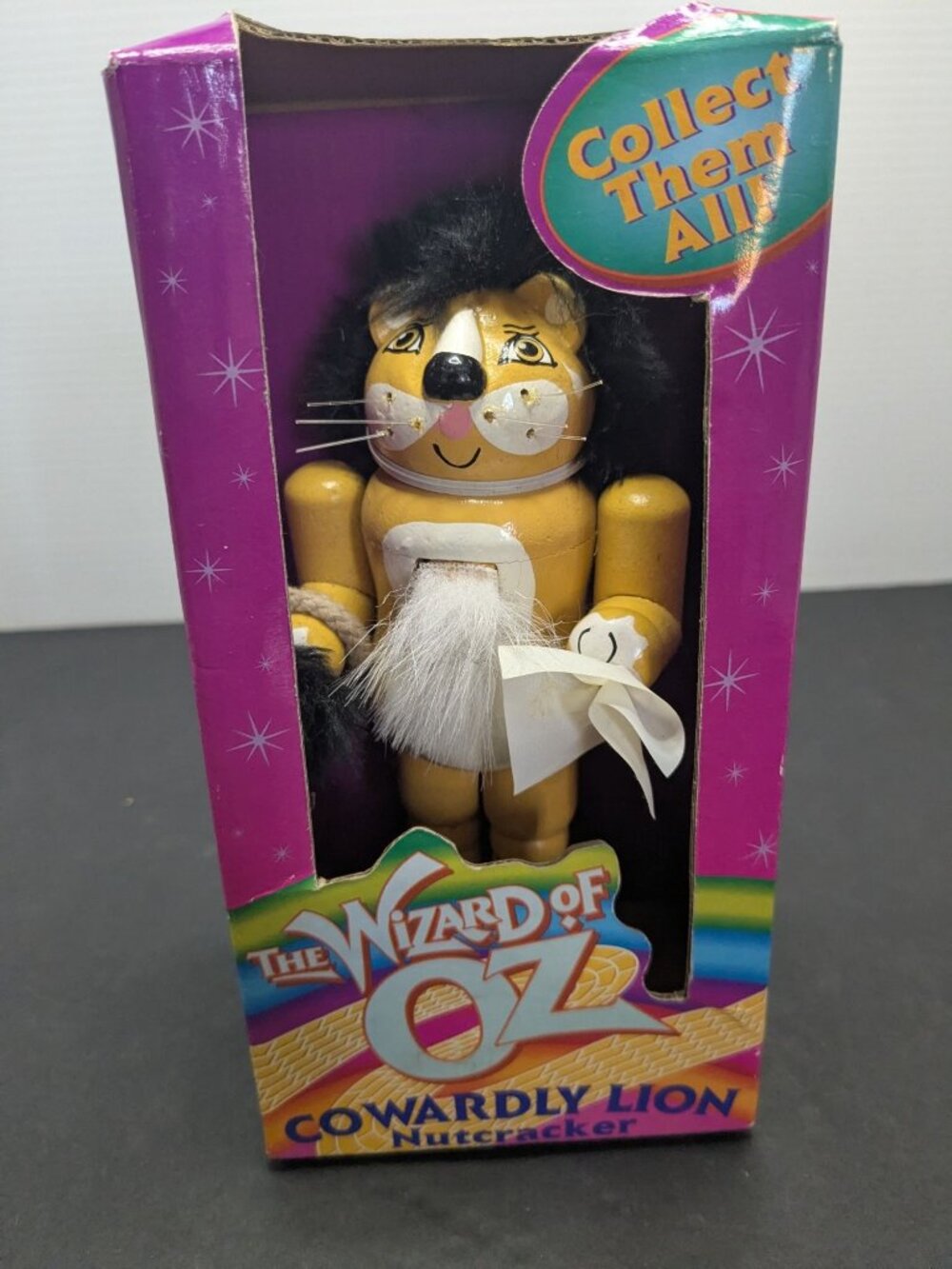Kurt Adler The Wizard Of Oz Cowardly Lion 7" Nutcracker Collectible In Box